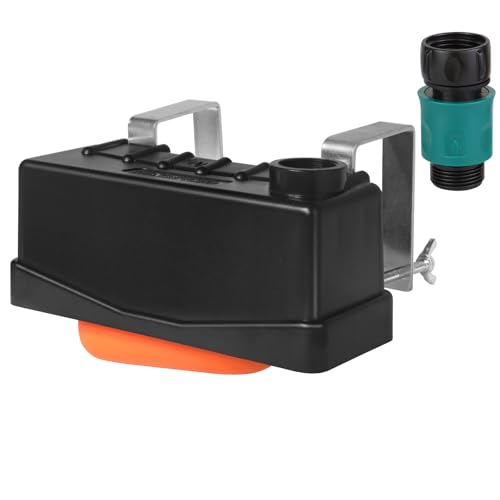 Water Trough Float Valve for Stock Tank,w/Hose Connector,Fit 3/4" NPT Hose - style: Stock Tank Float Valve with Connector-1PCS