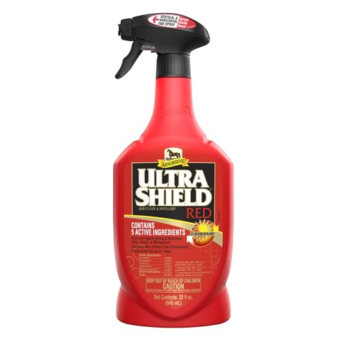 Absorbine UltraShield Red Insecticide & Repellent, 32 fl oz Sprayer - size: 32 Fl Oz