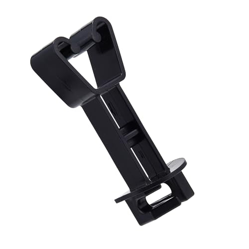 Electric Farm Fence Wire Insulators, U Post Extended, Black, 50 - color: black, size: 50