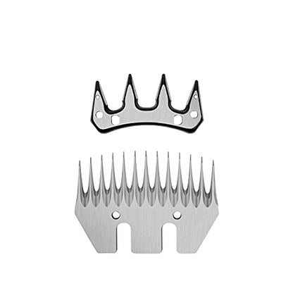 Combs Shear Blades Replacement Goat Clipper Blades for Sheep Shears Electric Clipper 13-Tooth Straight - color: 4.13 Tooth Replacement Blades