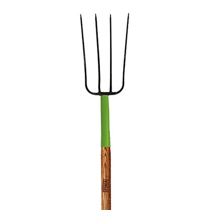 AMES 2826700 4-Tine Forged Steel Manure Fork with Hardwood Handle