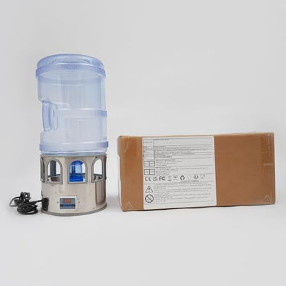 5 Gallon Chicken Water Heater, Winter Poultry Water Heated Machine,LED Display,9.84ft Cord Length for Chickens, Turkeys, and Geese