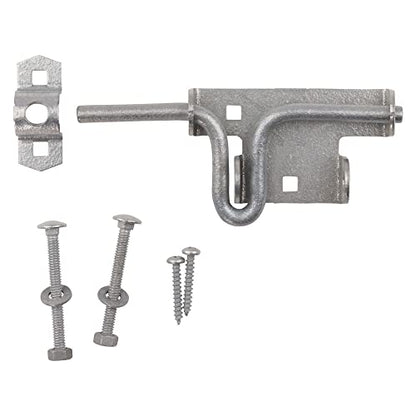 National Hardware N262-147 V1134 Sliding Bolt Door and Gate Latch in Galvanized,0