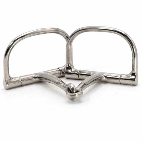 Jeffers Equine Horse Bits, Durable Training Horse Tack, Western Riding Equipment, Equestrian Accessories - style: Deluxe Dee Bit