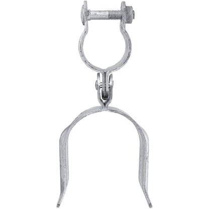Heavy Duty Fork Latch (Bolt in) 1-5/8" x 2-7/8" Galvanized Pressed Steel - color: GALVANIZED, size: 1-5/8" x 2-7/8"