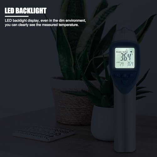 Veterinary Thermometer Fast Digital Veterinary Thermometer Non Contact Pet Thermometer for Pig Cattle Sheep Dog Horse (Without Battery)