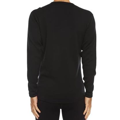 Merino Wool Hoodie - Expedition Heavyweight - Fleece Brushed Sweatshirt - color: Black, size: X-Large
