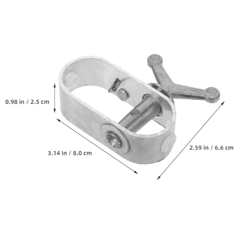 Wire Tightener Tool 4-Pack Heavy Duty Cable Tensioner for Fence Wire Greenhouse Lines Clothesline Pool Cover Metal Line Ratchet Tightener