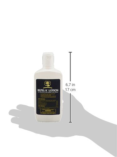 Farnam Repel-X Lotion Fly Repellent for Horses and Ponies Lotion 8 Ounce (Pack of 2) - size: 8 Ounce (Pack of 2)