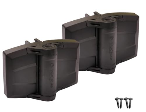 D&D TCHDMA1S3BT TruClose Mult-Adjust Heavy Duty Gate Hinge, Black, 2 pcs - color: Series 3 Black
