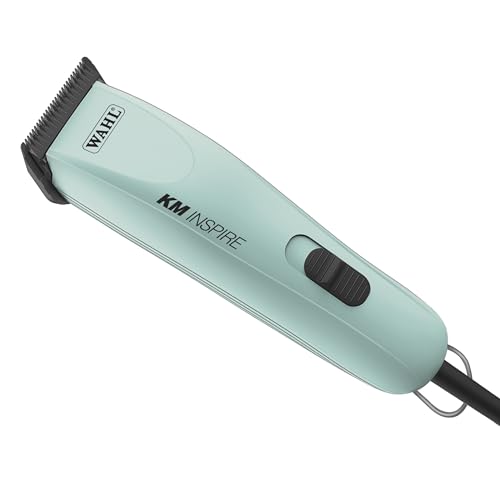 Wahl Pro Animal KM Inspire Grooming Clipper Kit, Dogs, Cats & Horses | Professional Dog and Cat Grooming Kit, Brushless Motor Runs Cool, Includes 4 Guide Combs, Two Speeds at 3000 and 3600 SPM