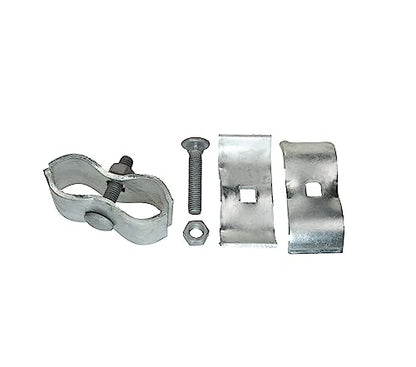 10 Set Chain Link Fence Panel Clamps 1-3/8" Dog Kennel Panel Clamp for Round Pipe Panel Frame