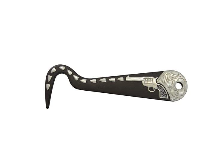 AJ Tack Wholesale Antique Brown Hoof Pick - Team Roping - color: Team Roping