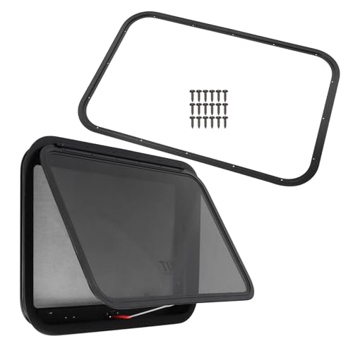 labwork 30W x 20H RV Exit Window with Removable Screen and Mounting Frame