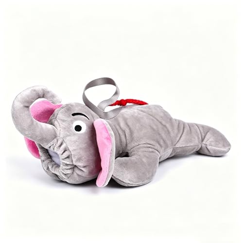 SZCQ Animal Baby Insulated Bottle Bags Milk Bottle Thermal Bag Plush Sleeve Covers Feeder Pouches Storage Cover Milk Pouch Soft Keep Warm Baby Thermal Holder (Grey) - color: Grey