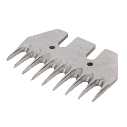 Sheep Shears Replacement Blades, Professional Stainless Steel Precise Teeth Design for Efficient Shearing, with Easy Installation, for Sheep Thick Coated Animal Hair Grooming (9 Teeth)