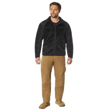 Rothco Gen III Level 3 ECWCS Fleece Jacket - color: Black, size: Medium