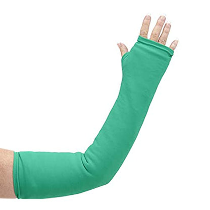 CastCoverz! Designer Arm Cast Cover - Festive Green - Medium Long: 21" length X 12" circumference - Removable and Washable - Made in USA - color: Festive Green, size: Medium (Pack of 1)