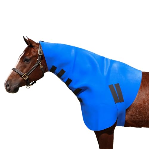 Dura-Tech Superior Neck/Chest/Shoulder Sweat for Horses | Designed by Professionals | Impressive Results | Stretchy Neoprene Material | Adjustable Fit | Secure Hold | Size Large - size: Large
