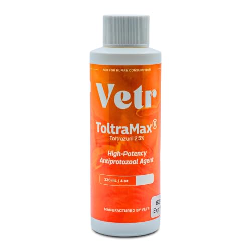 Toltrazuril 2.5% for Horses, Dogs, Cats, 120mL/4 Ounce, for Non-Food Chain Animals - size: 2.5% Strength | 120mL/4 Ounces