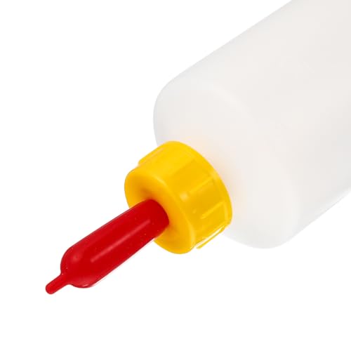 Balacoo 5 Sets Goat Bottles and Nipples, 400 ML Lamb Feeding Bottles