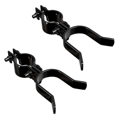VIVIDA 1-3/8" x 1-5/8" Chain Link Fence Gate Latch, Black Fork Latch, 2 PCS - size: 1-3/8" x 1-5/8" (2 PCS)