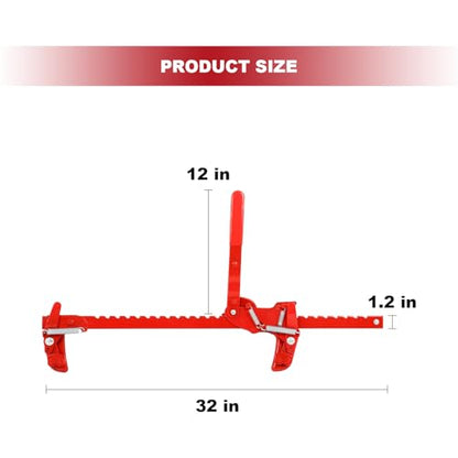 Heavy Duty Steel Wire Fence Stretcher Tool, All Purpose Fence Stretcher