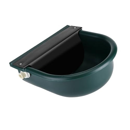 Ejoyous Automatic Water Troughs Livestock, Cattle Water Bowls Poultry Drinking Bowl Adjustable Water Level, for Sheep Goat Horse Dog Water Bowl Trough