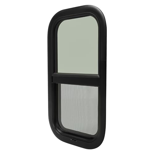 KUAFU RV Vertical Sliding Window 12" X 22" Camper Trailer Cargo Tinted Rv - size: 1Pcs