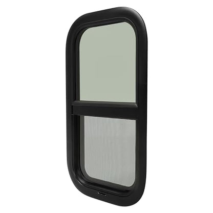 KUAFU RV Vertical Sliding Window 12" X 22" Camper Trailer Cargo Tinted Rv - size: 1Pcs