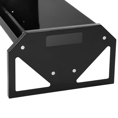 Livestock Feeding Trough 22 Gallon Capacity 45" Hay Feeder Heavy - color: Black