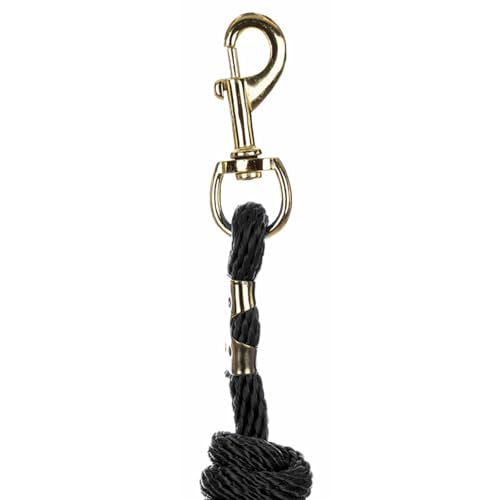 Equinavia Stella 8' Lead Rope with Snap Buckle - Black - One Size - color: Black