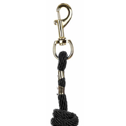 Equinavia Stella 8' Lead Rope with Snap Buckle - Black - One Size - color: Black