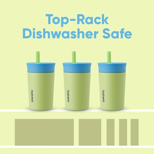 Owala Tumbler Kids Stainless Steel Water Bottle 12 oz Turtley Awesome - color: Turtley Awesome, size: 12 Ounces