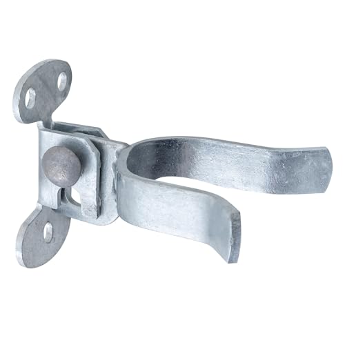 VIVIDA Wall Mount Gate Latch 1-7/8", Flat Back Gate Fork Latch, 1 PCS - size: 1-7/8" (1 PCS)