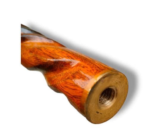 Walking Cane for Men | Wooden Walking Stick | Wooden Canes for Men | Walking Canes | Wooden Cane Collapsible 3 Section Natural Wood Handle Ladies Senior