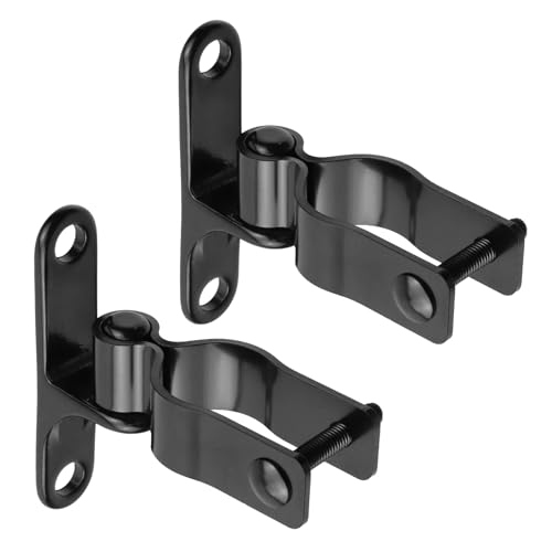 2 Pcs Metal Wall Mount Gate Hinge for Barn Doors and Sheds(1-3/8")