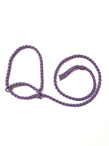 adustable goat halter and lead lilac sheep halter small livestock halter