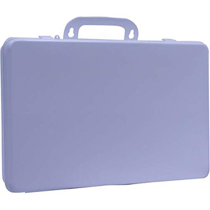 Kemp USA 36 Capacity Unit Plastic First Aid Kit Box with Weather-Resistant Gasket Empty Mountable Medical Storage Case Durable Living Hinge & Secure Clasps (Large) - size: Large