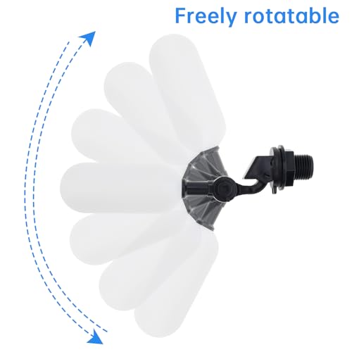 Float Valve, 2 Pcs 1/2 inch Water Level Control Adjustable Arm Automatic Fill Water Valve for Livestock Water Trough, Aquariums with Tape