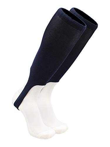 TCK Solid Color 7 Inch Baseball Softball Stirrups - color: Navy, size: Large