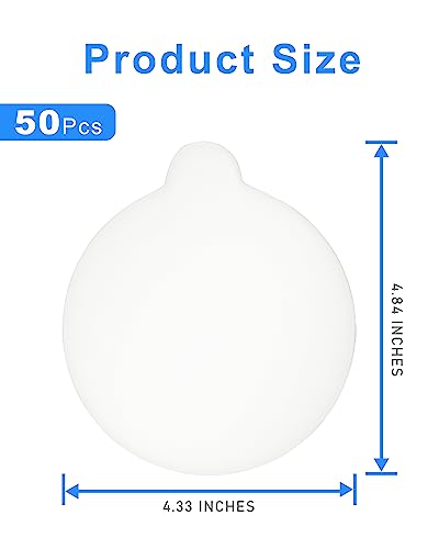 50 Pcs 4.3" Refill Glue Boards Compatible with Katchy, Fenun, Dunaga, and Fvoai Zap H3 M3 Pro, Replacement Sticky Pads for Indoor Insect Fly Mosquito Trap Bug Catcher Catchy Zapper - style: 50 Pack
