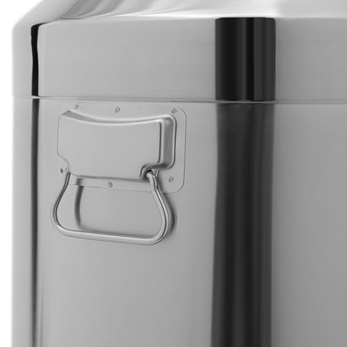 76L/20Gal Milk Can - 304 Stainless Steel Milk Jug With Locking Latch, Milk Bucket Wine Pail Bucket With Silicone Sealed Lid - size: 76L/20Gal