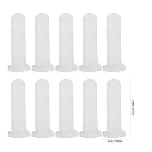 Lamb Nipples, Lamb Nipples for Bottle 10pcs Lamb Feeding Nipple Goat Nipples Goats Sheep Cow Milk Bottle Bucket Nipple Teats Replacement for Nursing Lambs and Goat Kids