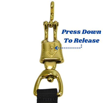 Intrepid International Nylon Adjustable Tie Safe - Cross Tie, Adjusts 28" to 33"