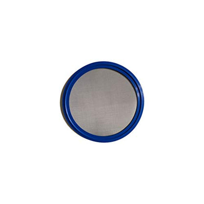 5 Micron VITON/FKM Tri Clamp Screen Filter Gasket 316L (5Uf Micron/2000Mesh) Stainless Steel Pharmaceutical Grade Filter Mesh. VITON with & FDA Certification (6") - size: 6 Inch