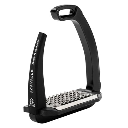 Acavallo Rel-X Easy Stirrups - color: Black