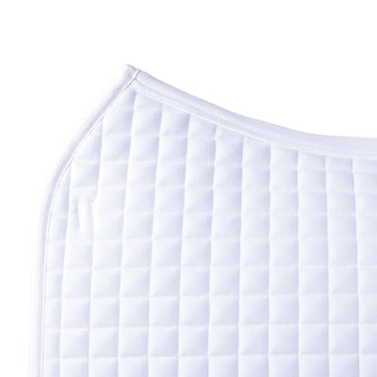 WeatherBeeta Prime Air-Tec Dressage Saddle Pad - color: White, size: Large