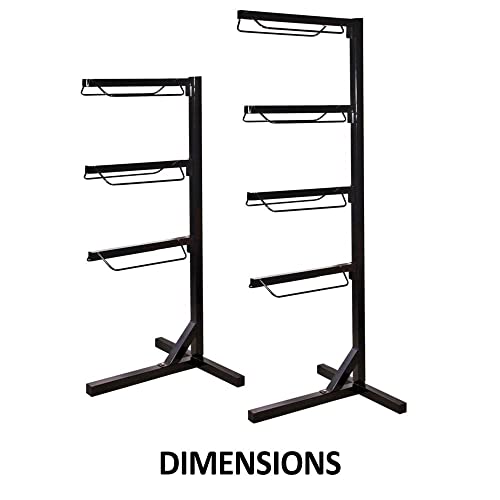 EASY-UP Portable Multi Saddle Racks for Horses | Quick Assembly & Disassembly | Holds English & Western Saddles | Stable & Durable | 5-Year Warranty - size: 4 Tier