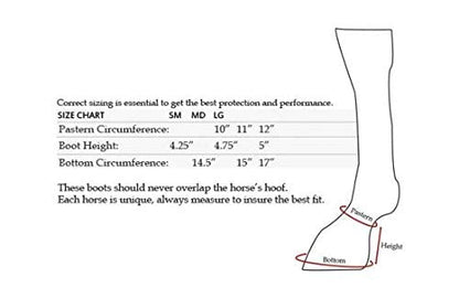 Showman Elite Equine Bell Boots - color: Blue, size: Large
